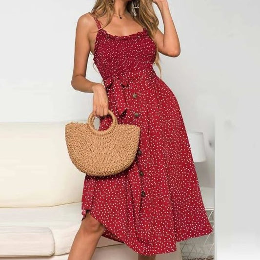 Sofie - Elegantes Kleid mit Polka Dot