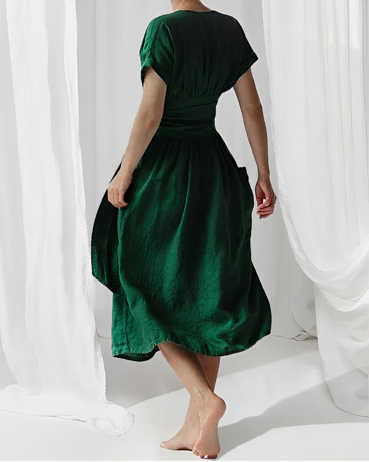 ILSE - Elegantes Leinenkleid